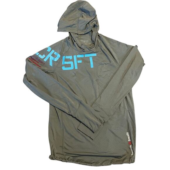 Reebok Women's CrossFit Light Green Hoodie.  Size Small - Picture 1 of 8
